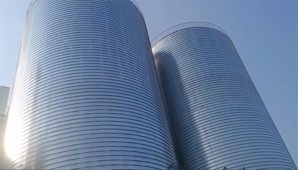 周宁2座混凝土高架卷板仓